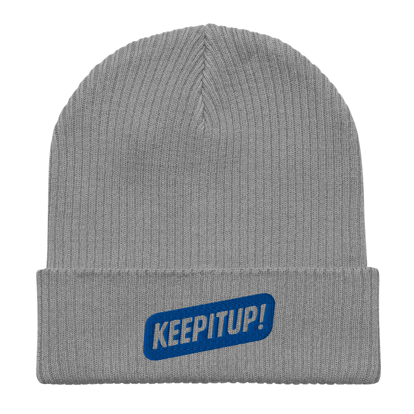 The KEEPITUP! Organic Ribbed Beanie