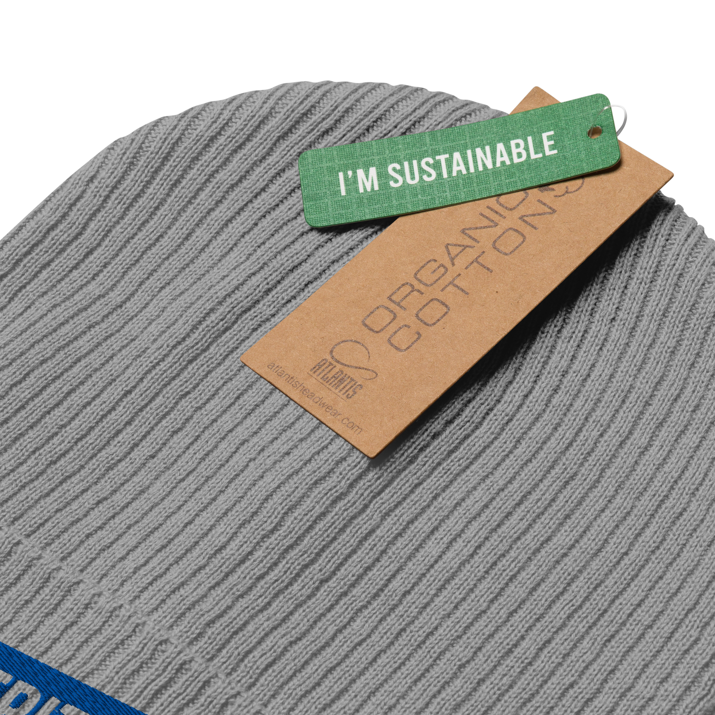 The KEEPITUP! Organic Ribbed Beanie